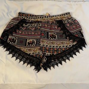 Girl Revolution shorty shorts, PJ,s- Small